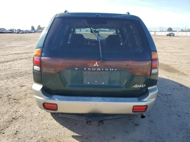 2002 Mitsubishi Montero Sport XLS