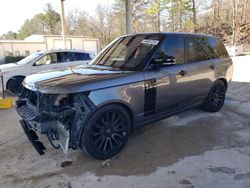 Salvage cars for sale at Hueytown, AL auction: 2016 Land Rover Range Rover Supercharged