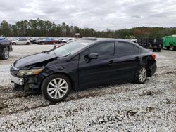 Salvage cars for sale from Copart Ellenwood, GA: 2012 Honda Civic EXL