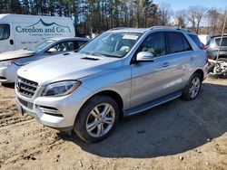 Mercedes-Benz salvage cars for sale: 2013 Mercedes-Benz ML 350 4matic