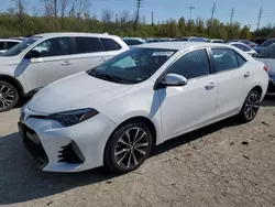 Vehiculos salvage en venta de Copart Cahokia Heights, IL: 2017 Toyota Corolla L