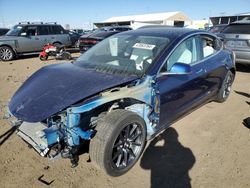 Tesla Vehiculos salvage en venta: 2020 Tesla Model 3