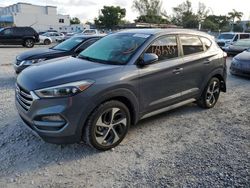 Hyundai salvage cars for sale: 2018 Hyundai Tucson Value