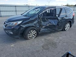Salvage cars for sale at Dunn, NC auction: 2015 Honda CR-V EXL