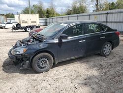 Salvage cars for sale from Copart Midway, FL: 2016 Nissan Sentra S