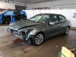 Salvage cars for sale from Copart Candia, NH: 2009 Honda Accord EXL