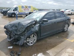 Salvage cars for sale from Copart Grand Prairie, TX: 2017 Volkswagen Jetta S