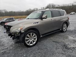 Salvage cars for sale at Cartersville, GA auction: 2014 Infiniti QX80