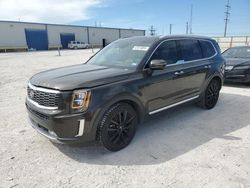 Salvage cars for sale at Haslet, TX auction: 2021 KIA Telluride SX