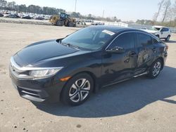 Salvage cars for sale at Dunn, NC auction: 2017 Honda Civic LX