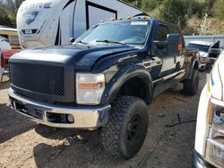 Salvage trucks for sale at Hurricane, WV auction: 2008 Ford F250 Super Duty