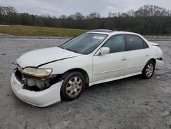 Salvage cars for sale from Copart Cartersville, GA: 2001 Honda Accord EX