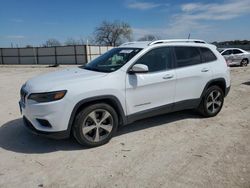 Salvage cars for sale at Haslet, TX auction: 2019 Jeep Cherokee Limited
