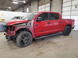 Salvage cars for sale from Copart Blaine, MN: 2021 Toyota Tundra Crewmax SR5