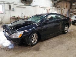 Salvage cars for sale at Casper, WY auction: 2007 Honda Accord EX