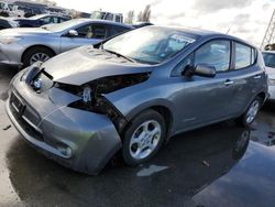 Nissan Leaf salvage cars for sale: 2015 Nissan Leaf S