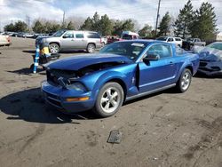 Ford Mustang Vehiculos salvage en venta: 2007 Ford Mustang