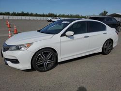 Salvage cars for sale at Fresno, CA auction: 2017 Honda Accord Sport Special Edition