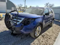 Vehiculos salvage en venta de Copart Wichita, KS: 2013 Ford Explorer XLT