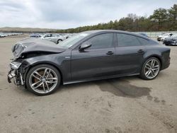 Salvage cars for sale at Brookhaven, NY auction: 2015 Audi A7 Prestige