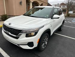 Salvage cars for sale at New Britain, CT auction: 2021 KIA Seltos LX