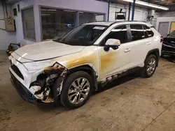 Salvage cars for sale from Copart Wheeling, IL: 2021 Toyota Rav4 XLE Premium