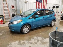 Salvage cars for sale at Mcfarland, WI auction: 2014 Nissan Versa Note S