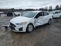 Salvage cars for sale at Finksburg, MD auction: 2020 Ford Fusion S