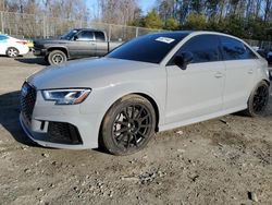Salvage cars for sale at Waldorf, MD auction: 2018 Audi RS3