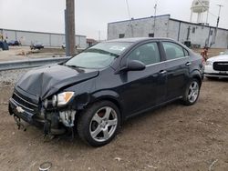 Salvage cars for sale from Copart Chicago Heights, IL: 2015 Chevrolet Sonic LTZ