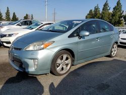 Salvage cars for sale at Rancho Cucamonga, CA auction: 2012 Toyota Prius