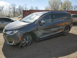 Salvage cars for sale at Baltimore, MD auction: 2018 Chrysler Pacifica Limited