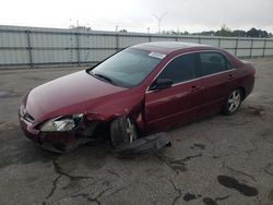 Vehiculos salvage en venta de Copart Dunn, NC: 2004 Honda Accord EX