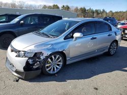 Salvage cars for sale at Exeter, RI auction: 2008 Honda Civic EXL