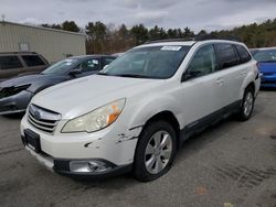 Subaru Outback salvage cars for sale: 2010 Subaru Outback 2.5I Limited