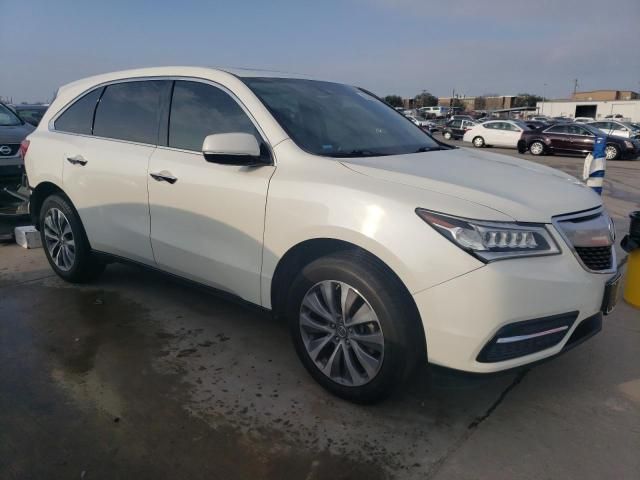 2016 Acura MDX Technology