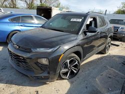 Salvage cars for sale at Bridgeton, MO auction: 2022 Chevrolet Trailblazer RS