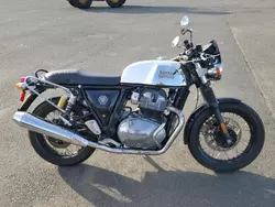 Salvage Motorcycles for parts for sale at auction: 2022 Royal Enfield Motors INT 650