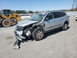 Salvage cars for sale at Dunn, NC auction: 2015 Chevrolet Traverse LS