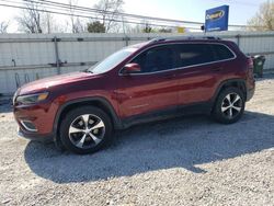 Salvage cars for sale from Copart Walton, KY: 2019 Jeep Cherokee Limited