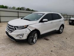 Salvage cars for sale at New Braunfels, TX auction: 2015 Ford Edge SEL