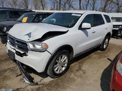 Salvage cars for sale at Bridgeton, MO auction: 2015 Dodge Durango SXT