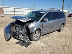 Salvage cars for sale from Copart Temple, TX: 2016 Chrysler Town & Country Touring