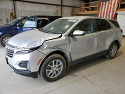 Salvage cars for sale at Sikeston, MO auction: 2022 Chevrolet Equinox LT