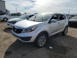 Salvage cars for sale from Copart Tucson, AZ: 2015 KIA Sportage LX