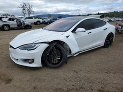 Tesla Vehiculos salvage en venta: 2018 Tesla Model S