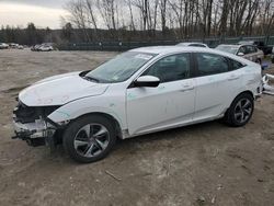 Salvage cars for sale from Copart Candia, NH: 2019 Honda Civic LX