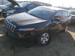 Vehiculos salvage en venta de Copart Chicago Heights, IL: 2017 Jeep Cherokee Sport