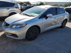 Salvage cars for sale from Copart Las Vegas, NV: 2014 Honda Civic LX