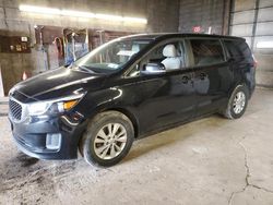 KIA Sedona LX salvage cars for sale: 2017 KIA Sedona LX